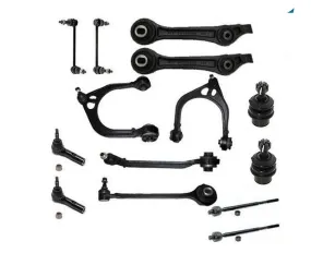 14Pc Upper Low Control Arm Kit For 05-10 Rear Wheel Drive Chry 300 2.7 3.5 5.7L