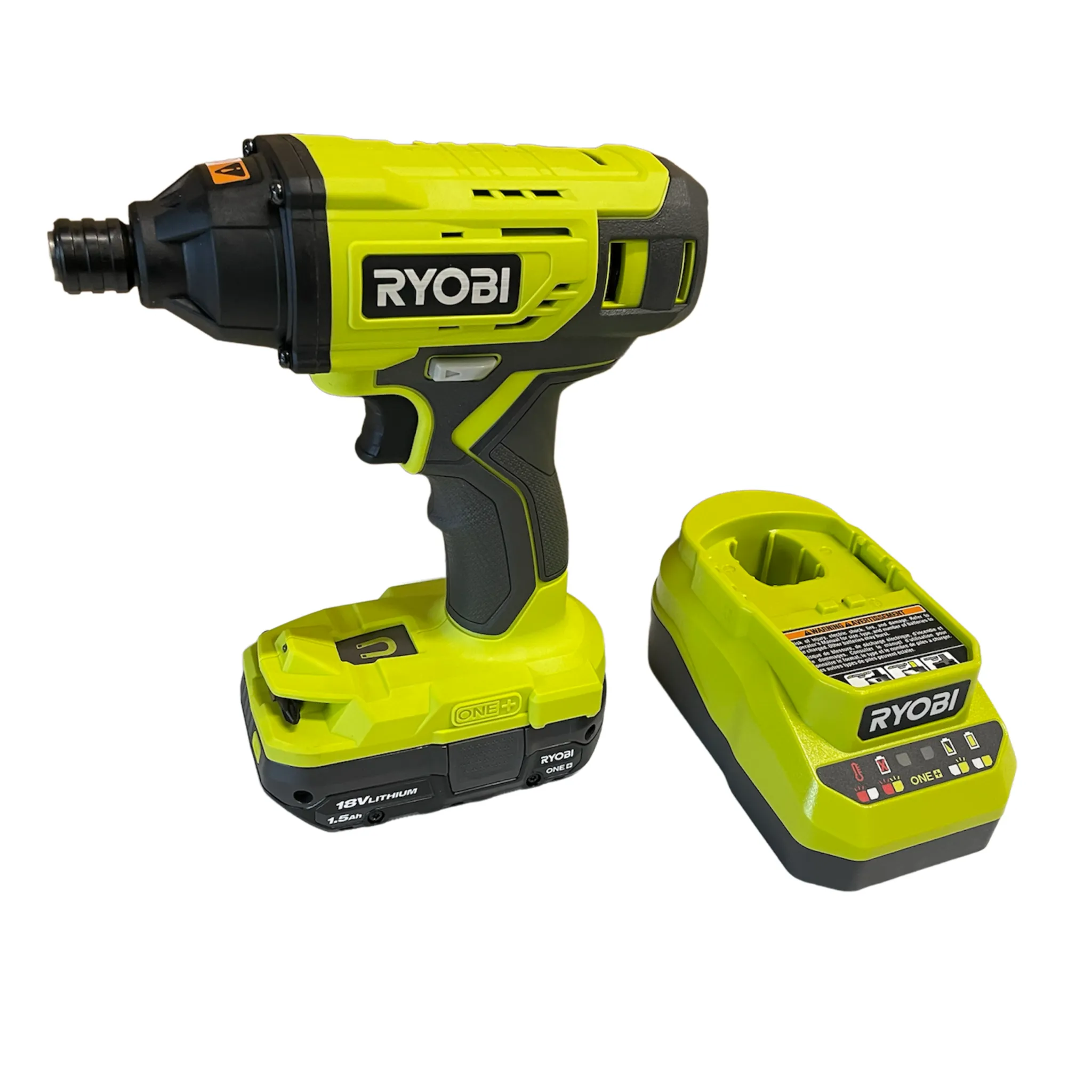 18-Volt ONE  Lithium-Ion Cordless 1/4 in. Impact Driver Kit with 1.5 Ah Battery and Charger