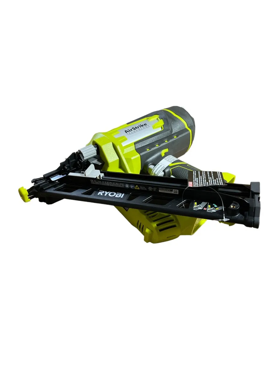 18-Volt ONE  Lithium-Ion Cordless AirStrike 15-Gauge Angled Finish Nailer (Tool Only)