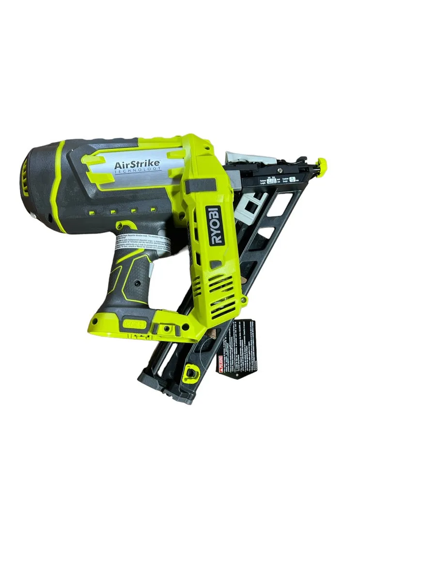 18-Volt ONE  Lithium-Ion Cordless AirStrike 15-Gauge Angled Finish Nailer (Tool Only)