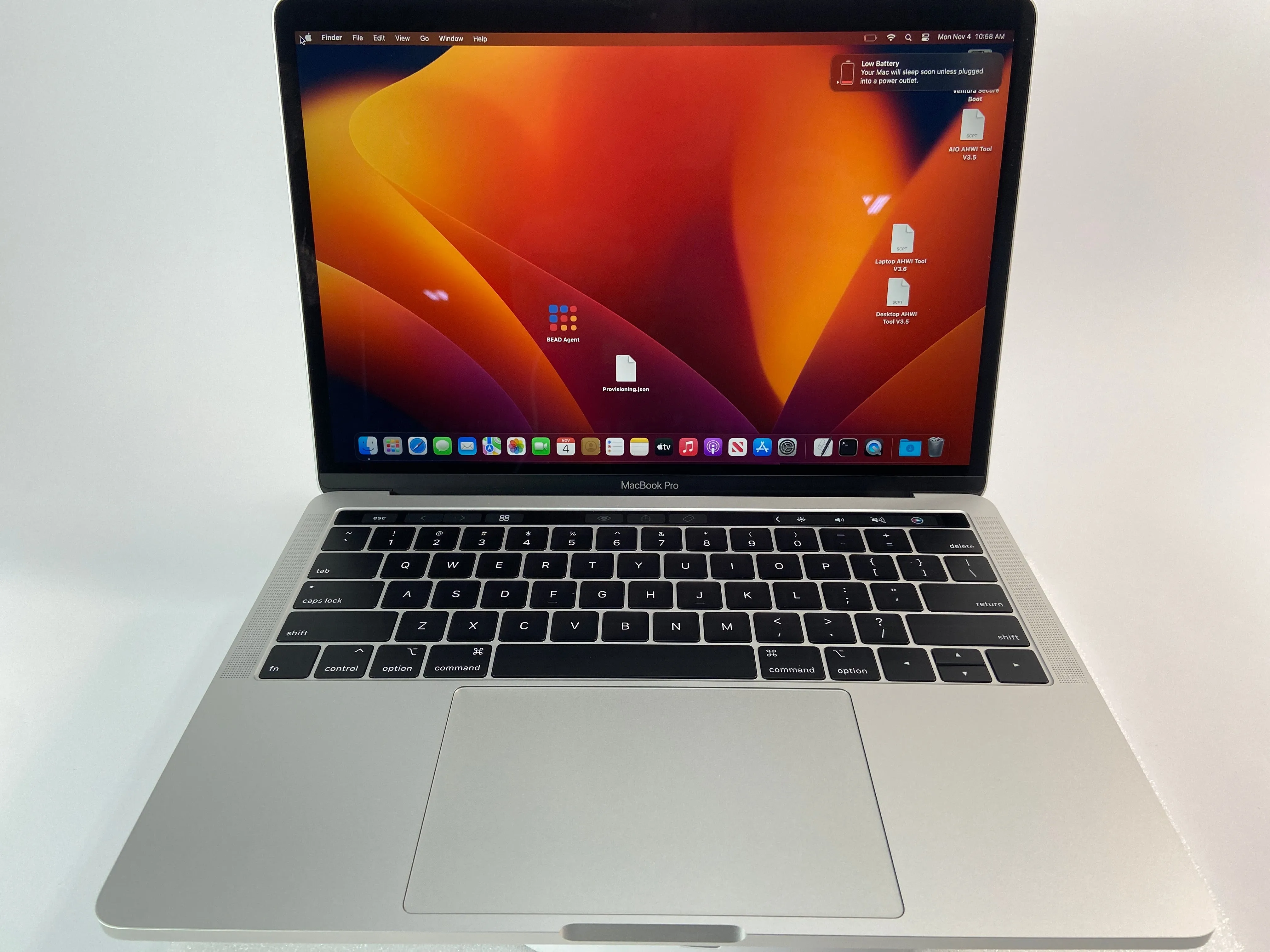 2019 MacBook Pro A2159 13.3" Intel Core i5-8257U 256GB SSD 16GB RAM macOS Sequoia