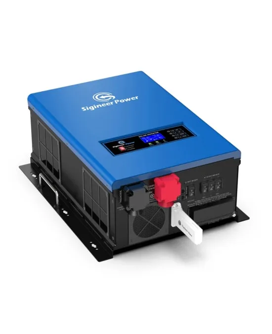 6000W Split Phase 120/240V 48V All In One Hybrid Inverter with 80A MPPT Charger - ETL Listed