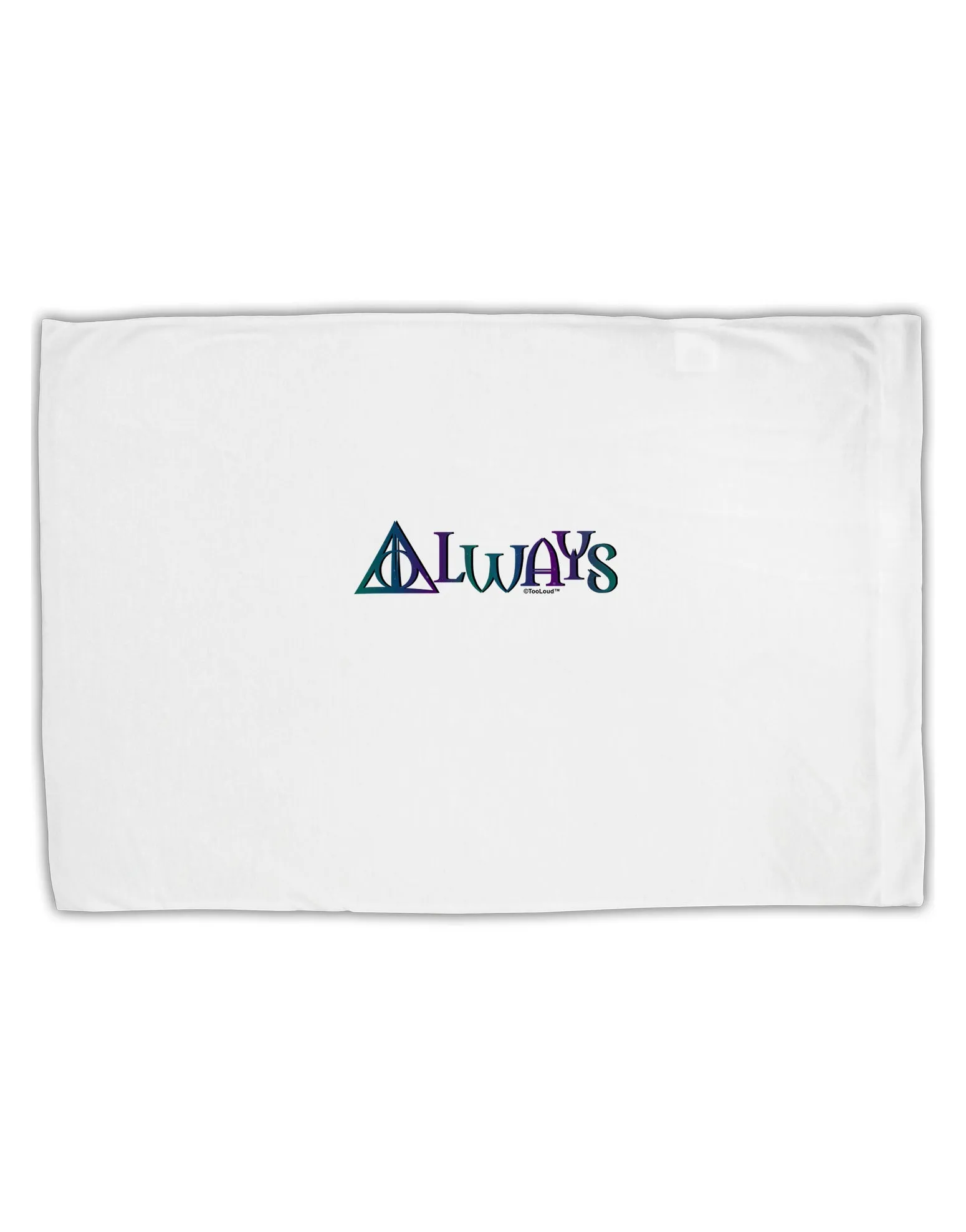 Always Magic Symbol Standard Size Polyester Pillow Case by TooLoud