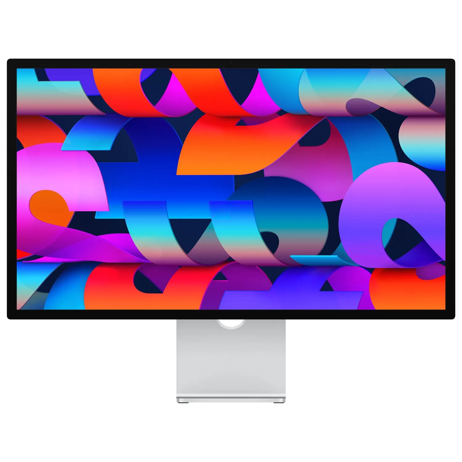 Apple Studio Display 27" 5K Retina Standard Glass Tilt-Adjustable Monitor (MK0U3VC/A) - Silver