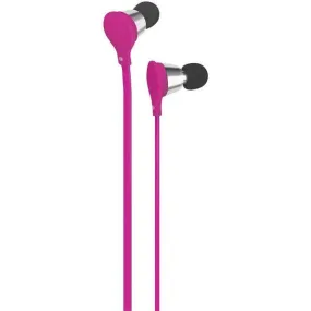 AT&T EBM01-Pink Jive Noise-Isolating Earbuds with Microphone (Pink)