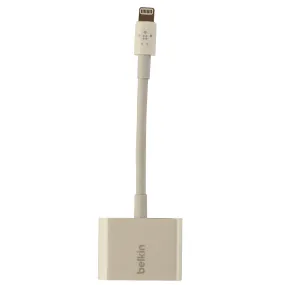 Belkin (F8J212btWHT) 3.5mm Audio & Charge Adapter for iPhones - White