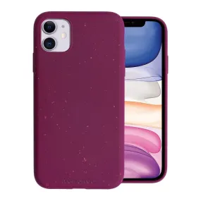 Biodegradable Eco-Friendly Wheat Straw Phone Case / Mobile Cover - Plum