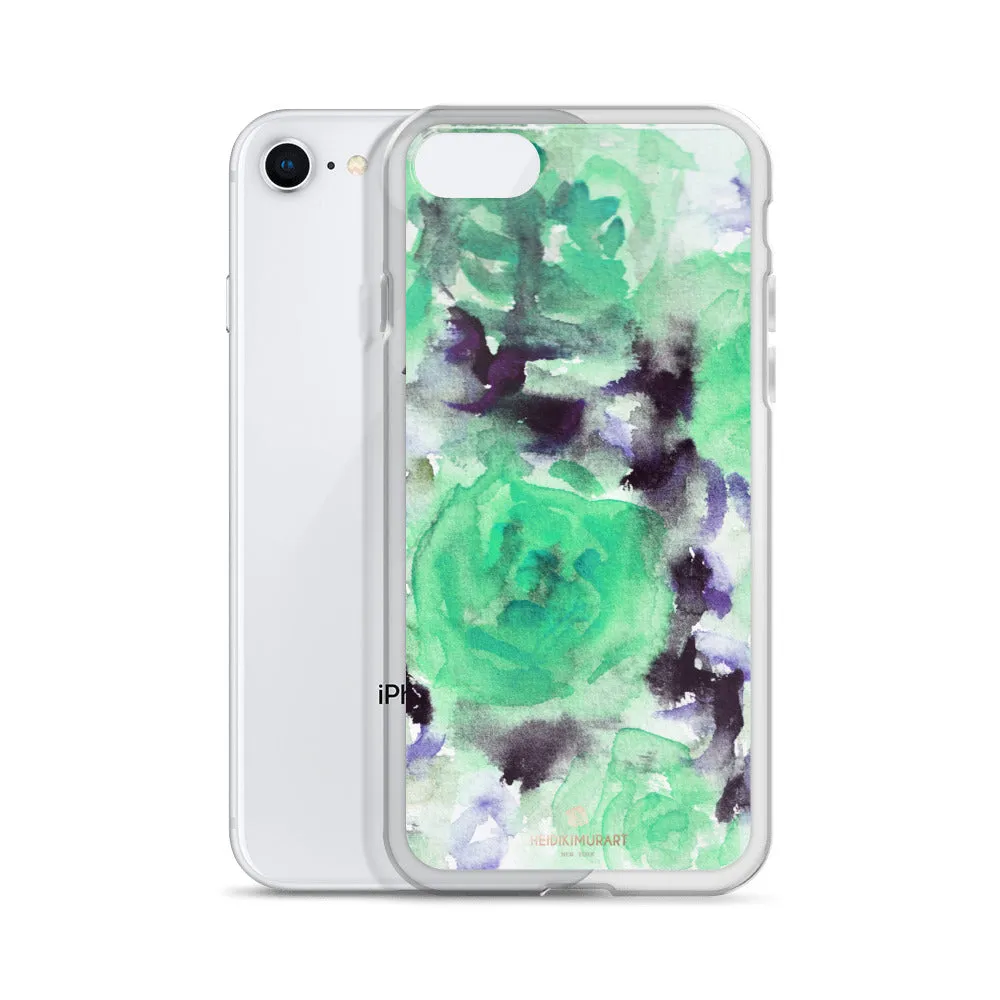 Blue Rose Floral iPhone Case, Stylish iPhone X | XS | XR | XS Max | 8 | 8  | 7| 7  Phone Case