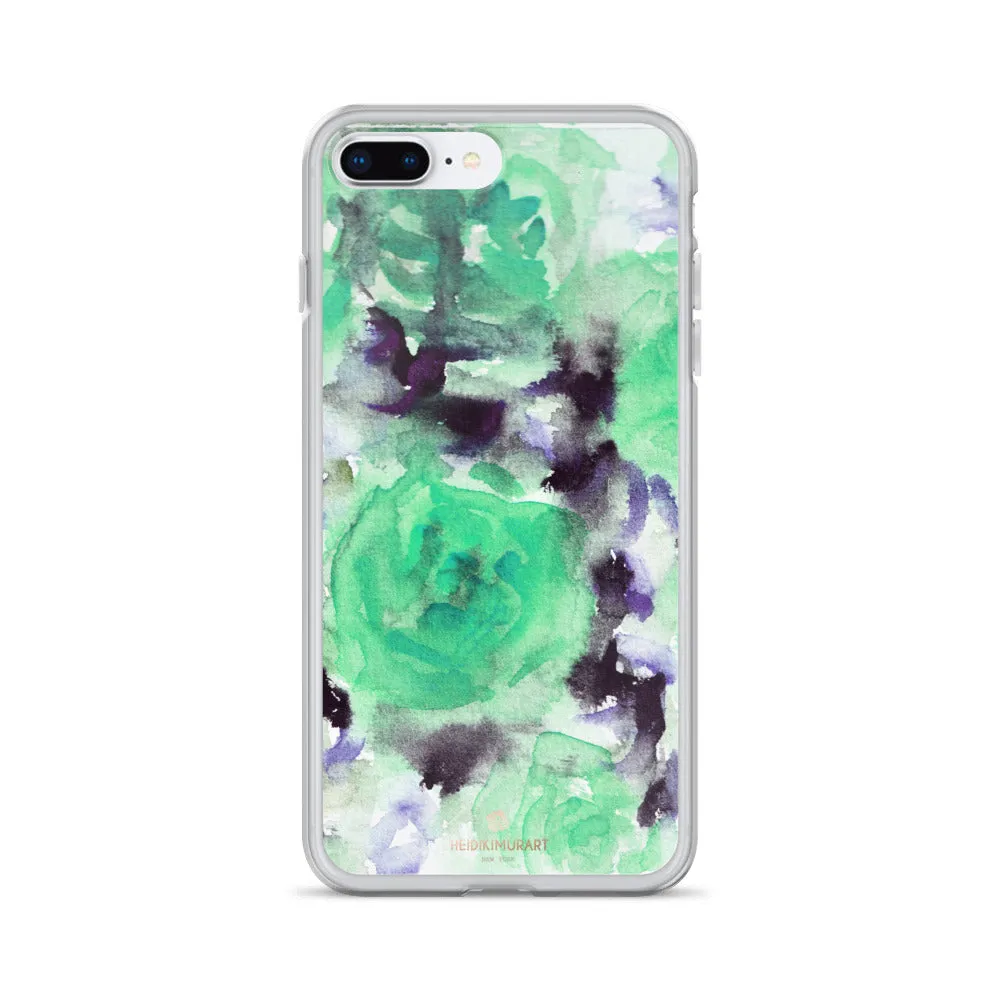 Blue Rose Floral iPhone Case, Stylish iPhone X | XS | XR | XS Max | 8 | 8  | 7| 7  Phone Case