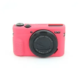 Canon PowerShot G7X MarkII soft silicone protective case - Red