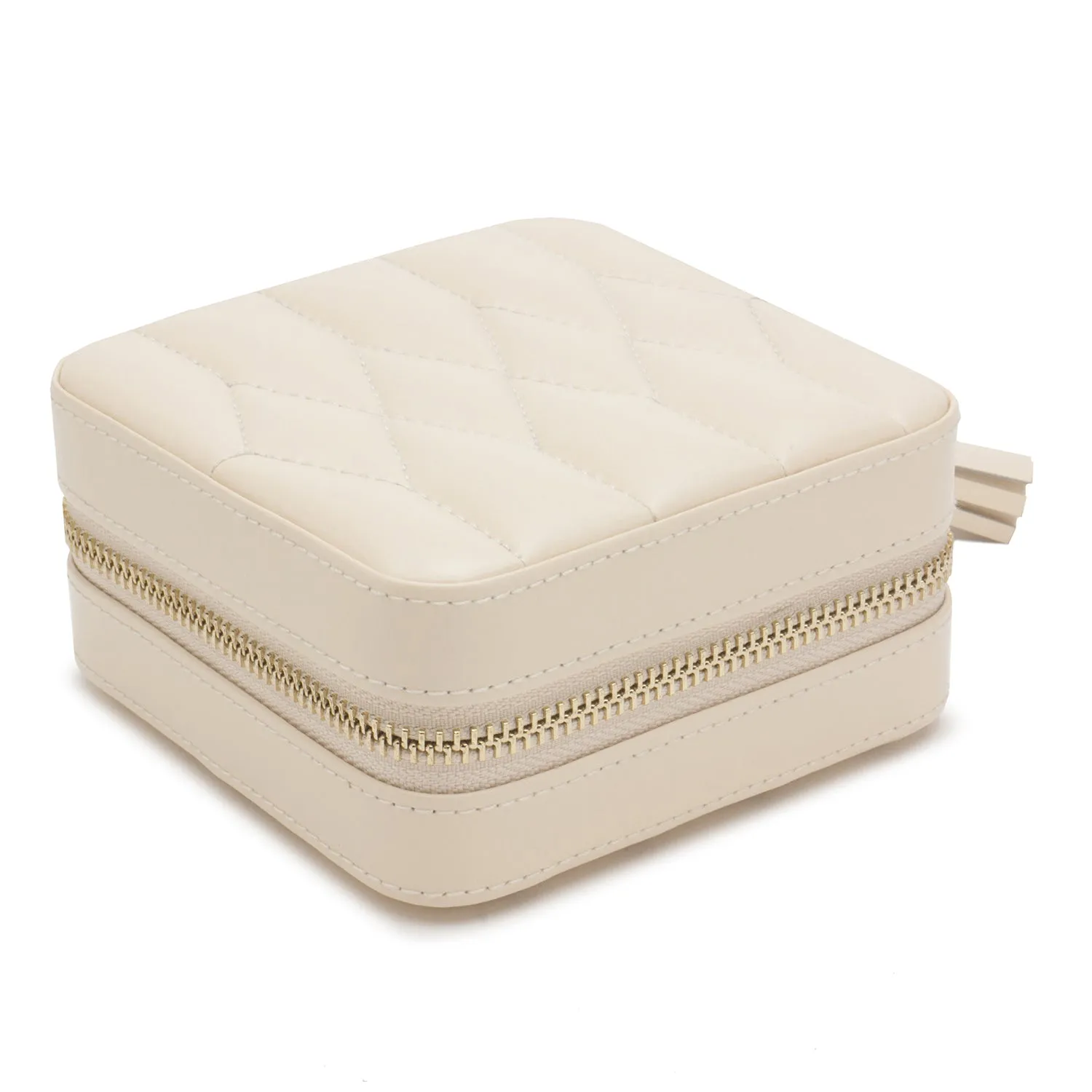 Caroline Zip Travel Case Ivory