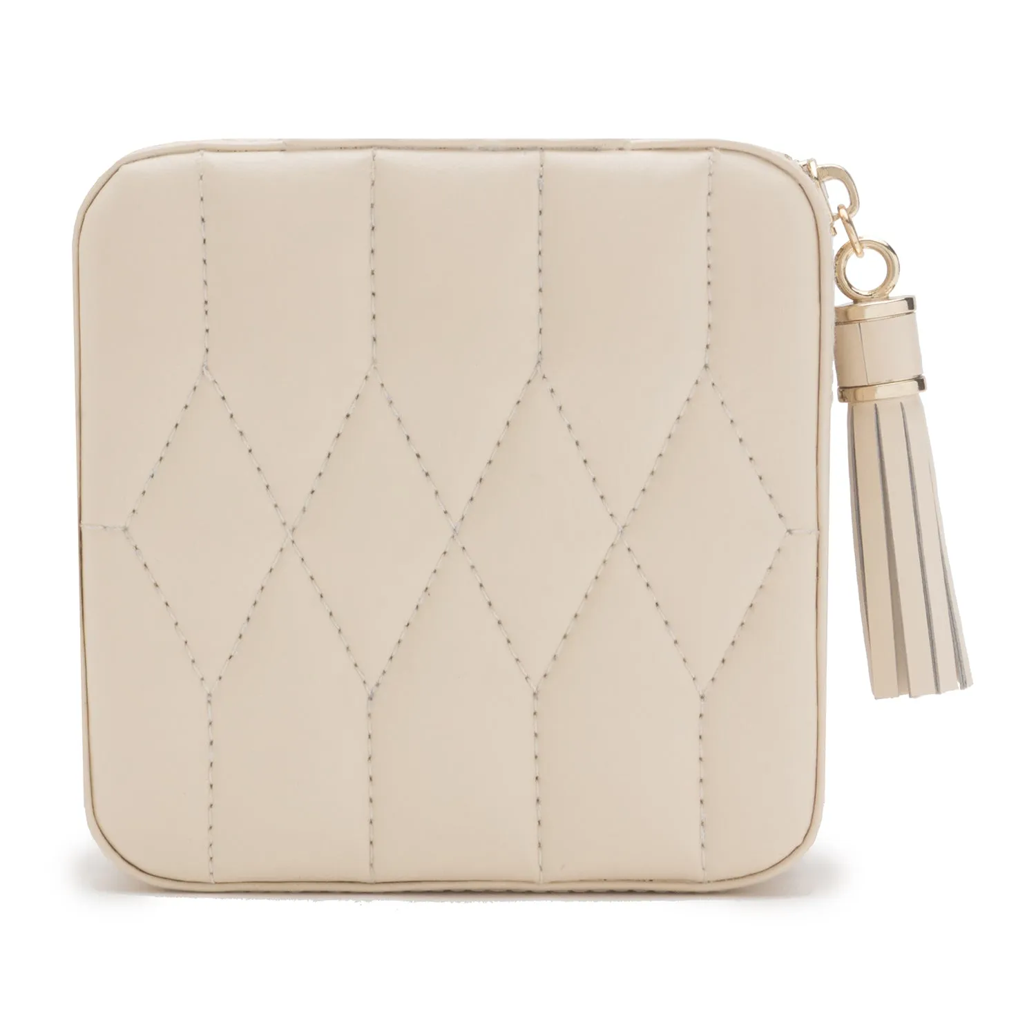 Caroline Zip Travel Case Ivory