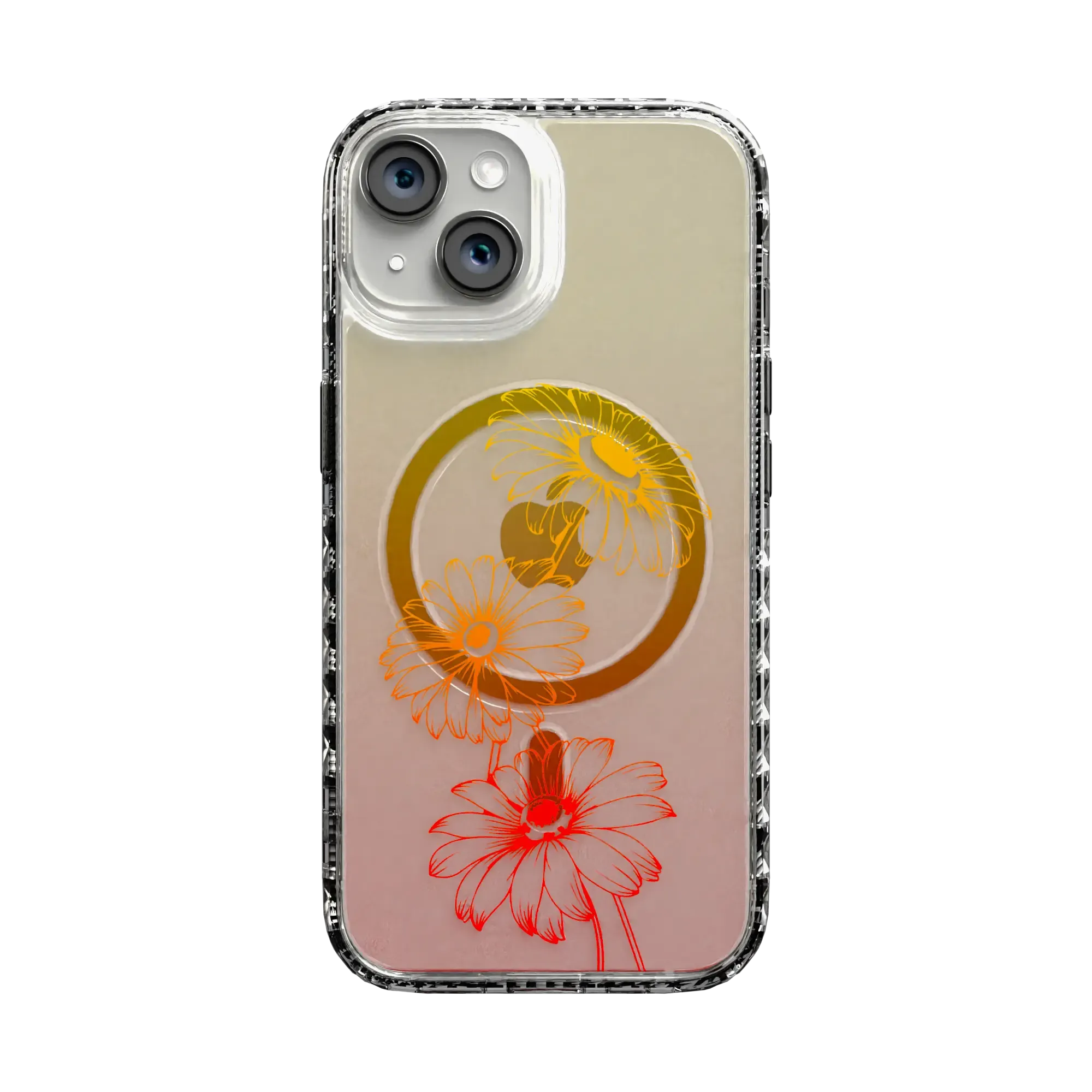 Citrus Splash | Protective MagSafe Case | Ombre Bouquet Collection for Apple iPhone 14 Series