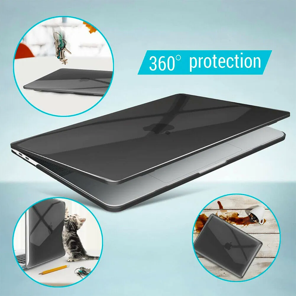 Clear Hard Plastic Case for 2020 MacBook Pro 13 Inch Models