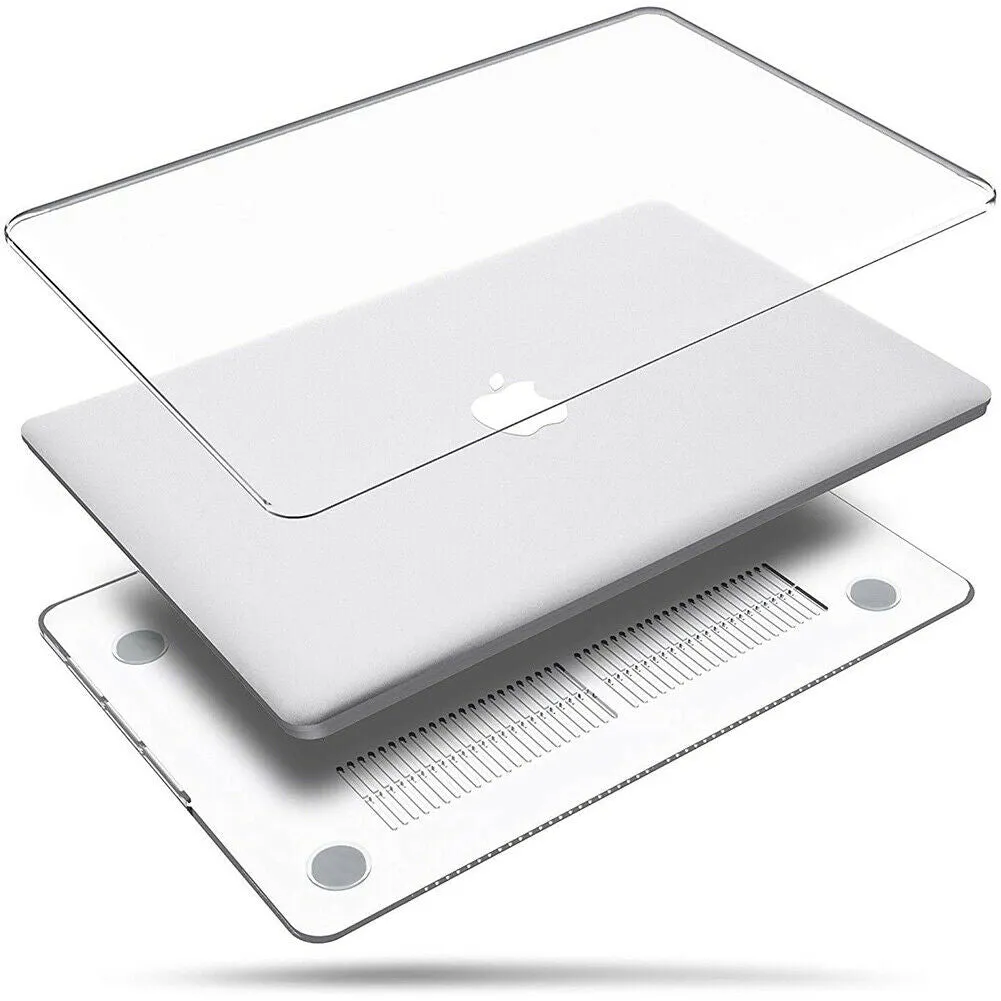 Clear Hard Plastic Case for 2020 MacBook Pro 13 Inch Models