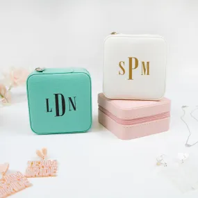 Custom Monogram Jewelry Box