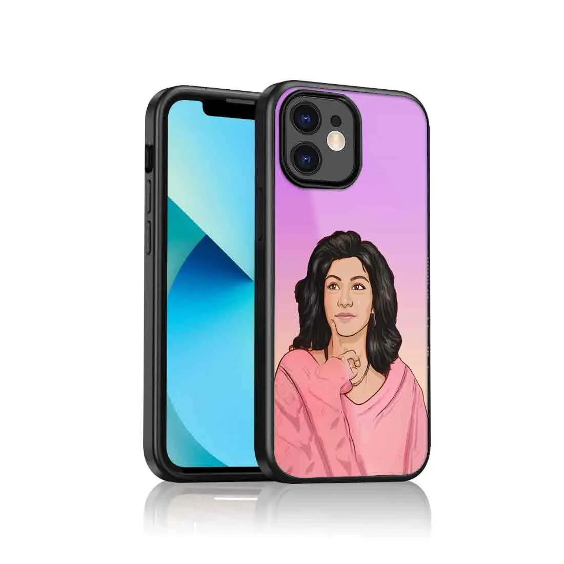 Custom Photo Phone Cases iPhone 11 Back Cover Case With Cartoon Filter