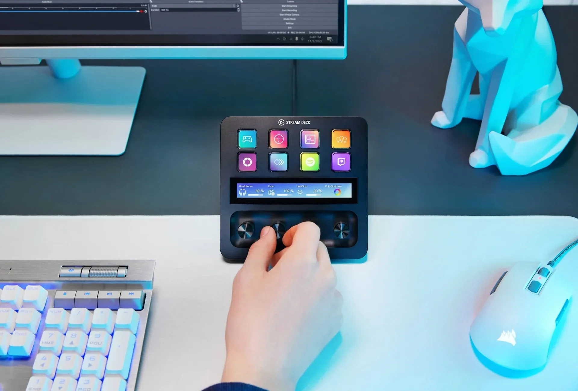 Elgato Stream Deck  Audio Mixer, Production Console & Studio Controller for Content Creators