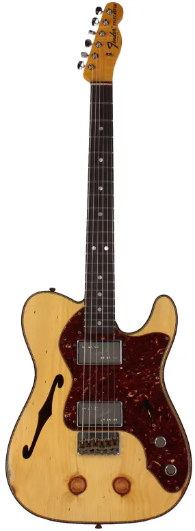 Fender Custom Shop Limited Knotty Pine Cunife Tele Relic, Aged Natural