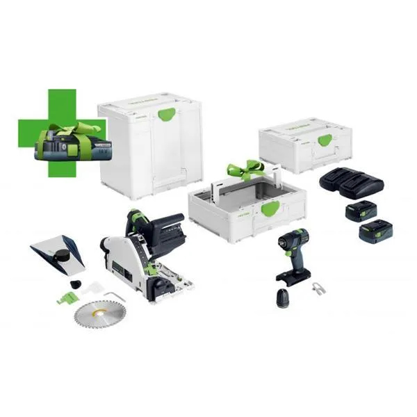 Festool 578028 18V TSC 55 K/TXS 18/TB M 137 Universal Combo Set