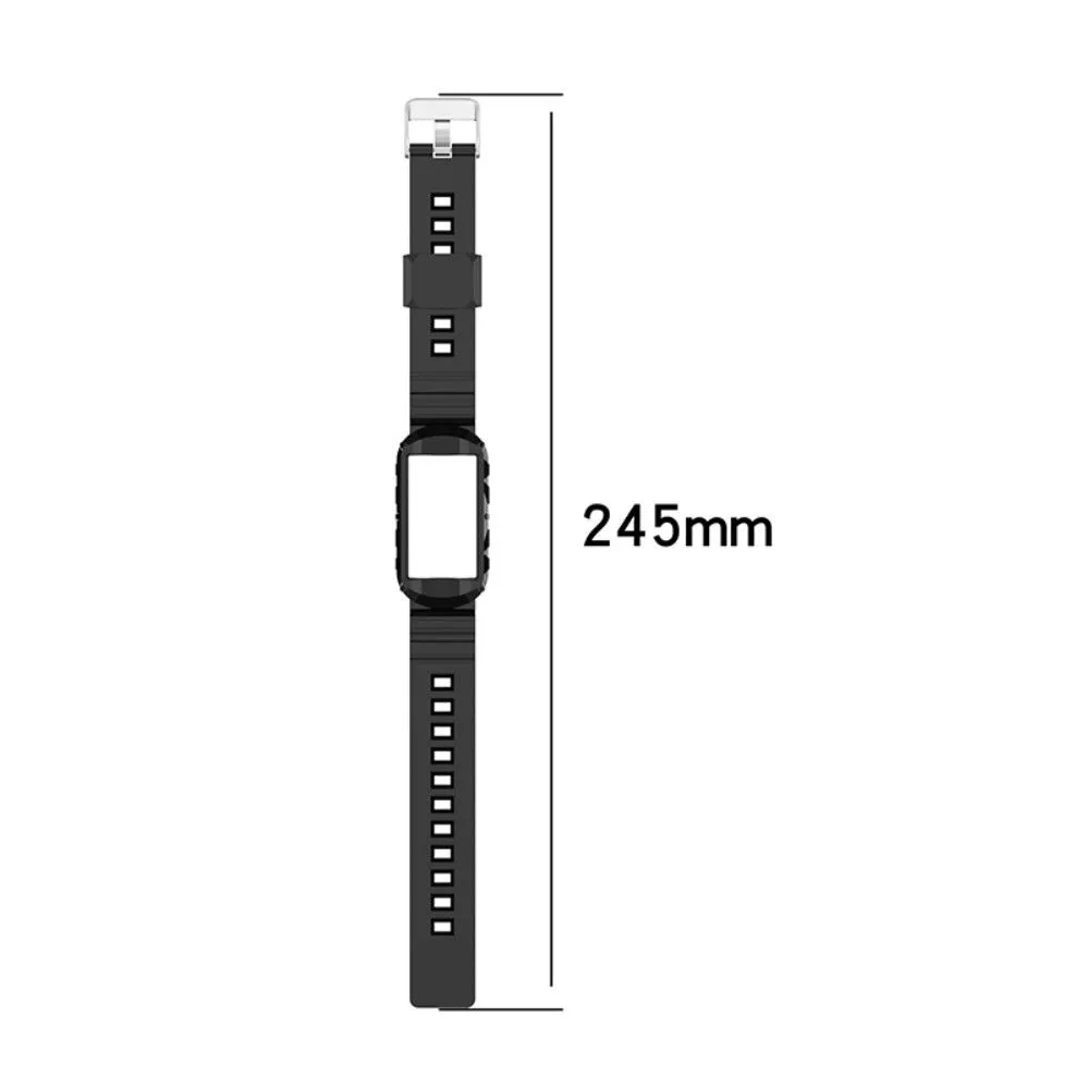 Fitbit Charge 5 / 4 / 3 integrated TPU cover   watch strap - Light Pink