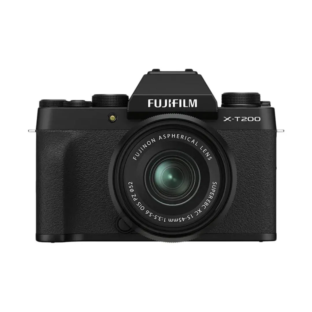 Fujifilm X-T200 Digital Mirrorless Camera Fujinon XC 15-45mm f/3.5-5.6 OIS PZ Lens