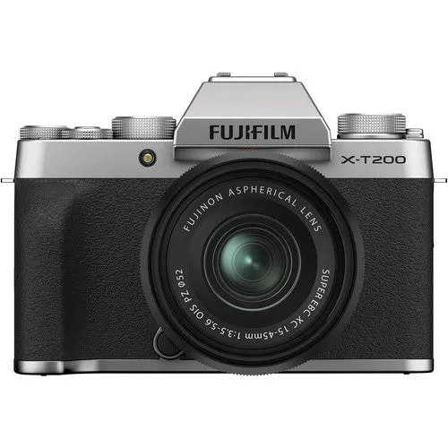 Fujifilm X-T200 Digital Mirrorless Camera Fujinon XC 15-45mm f/3.5-5.6 OIS PZ Lens