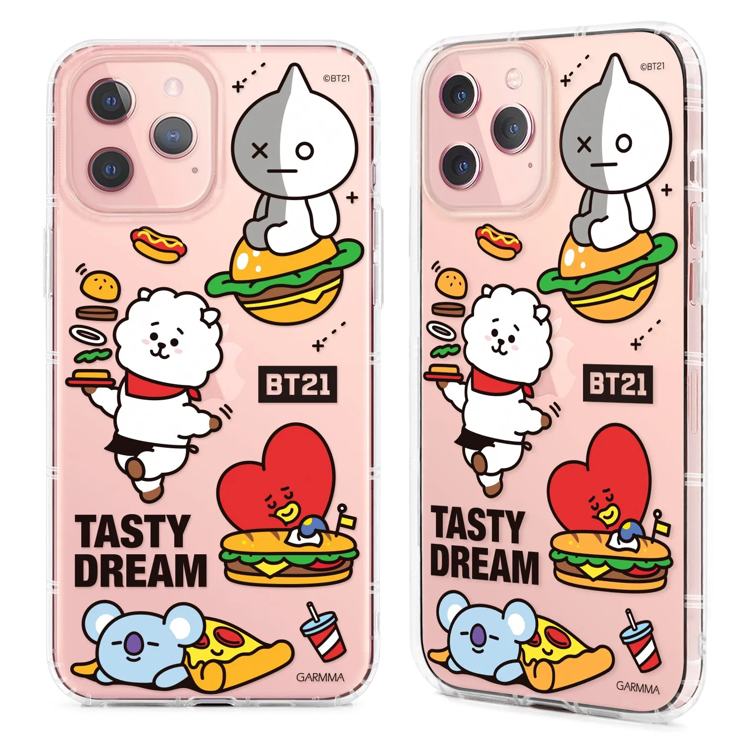 GARMMA BT21 Air Cushion Soft Back Cover Case