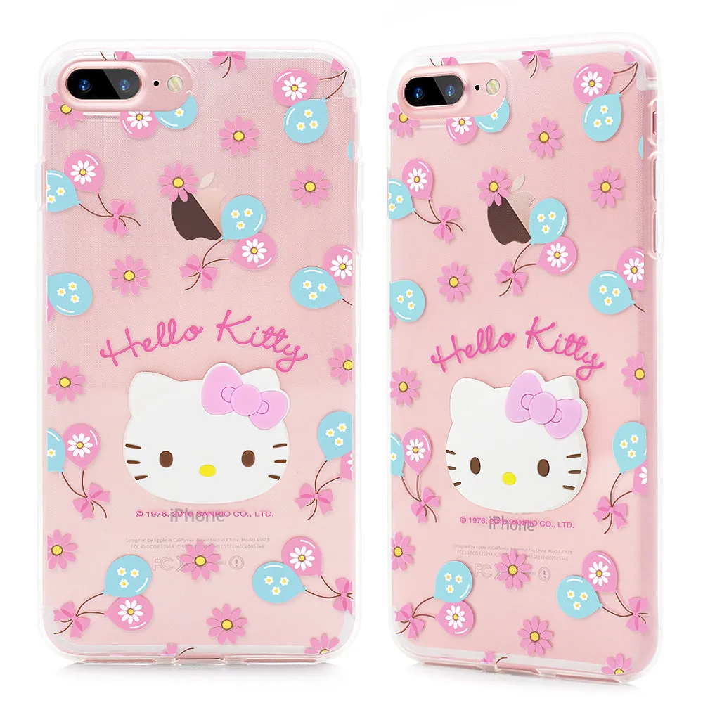 GARMMA Hello Kitty 3D TPU Soft Back Cover Case for Apple iPhone 8/7