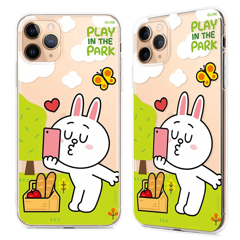 GARMMA Line Friends Air Cushion Shockproof Soft Back Cover Case