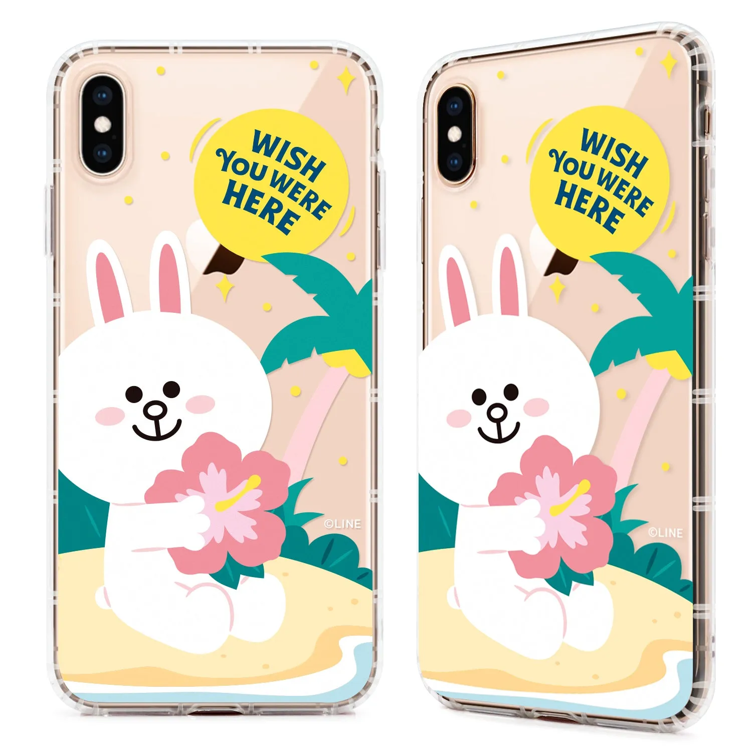 GARMMA Line Friends Tropical Air Cushion Soft Back Cover Case