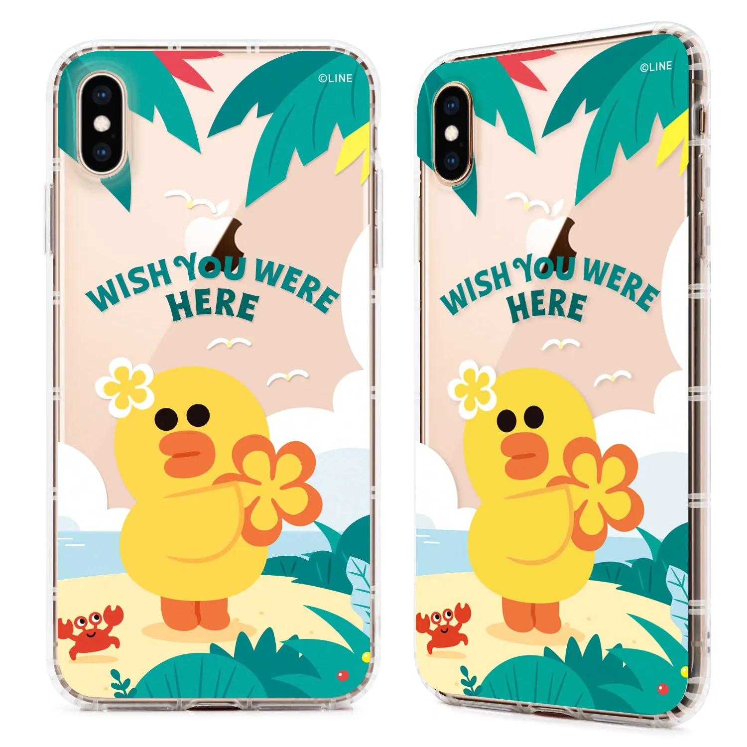 GARMMA Line Friends Tropical Air Cushion Soft Back Cover Case