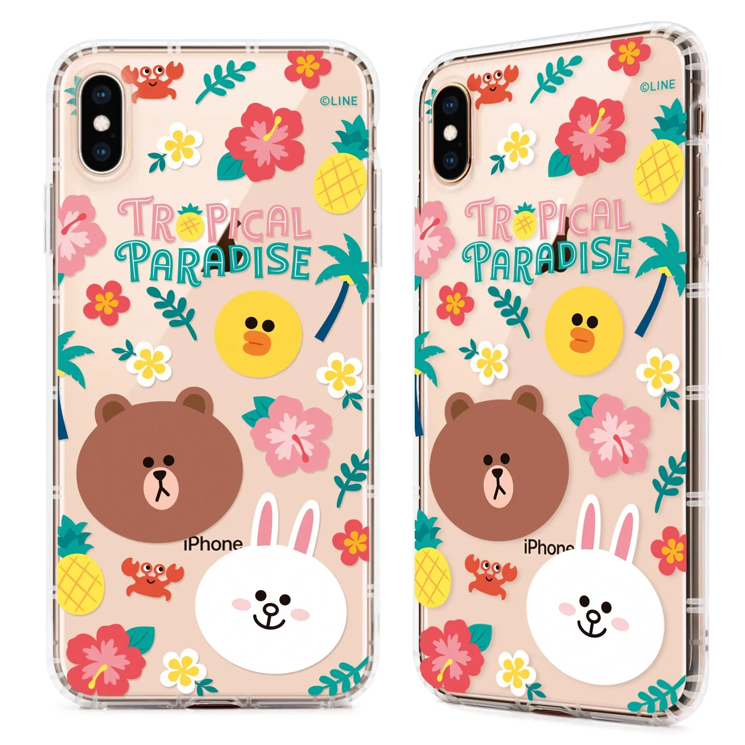 GARMMA Line Friends Tropical Air Cushion Soft Back Cover Case