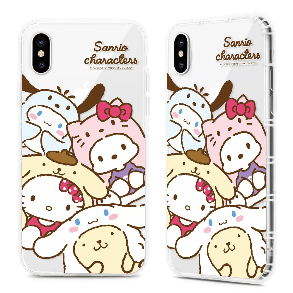 GARMMA Sanrio Characters Doggie Air Cushion Transparent TPU Soft Back Cover Case