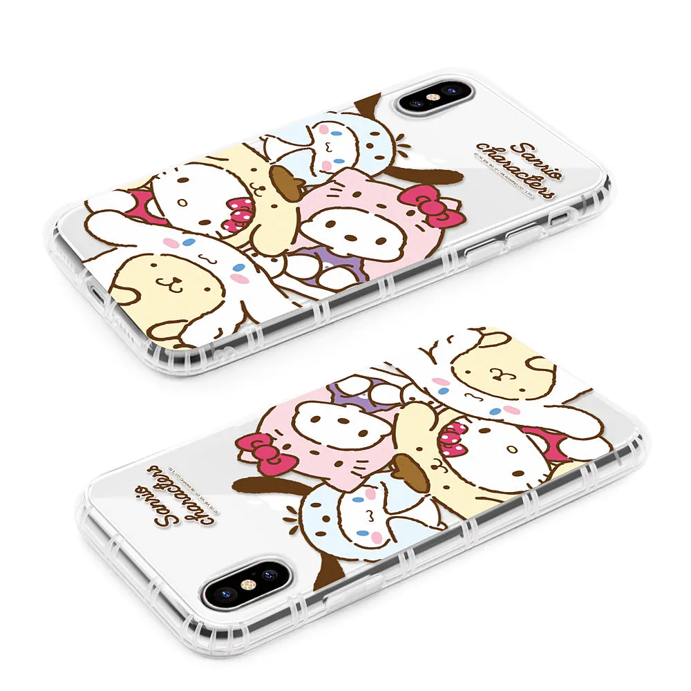 GARMMA Sanrio Characters Doggie Air Cushion Transparent TPU Soft Back Cover Case