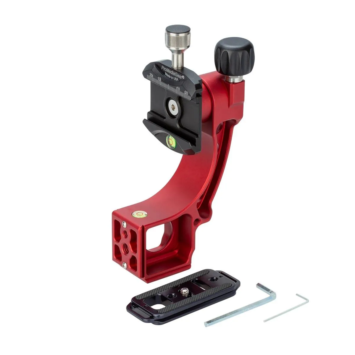 GT2R Red Tomahawk - Add on Gimbal attachment for Ball Heads