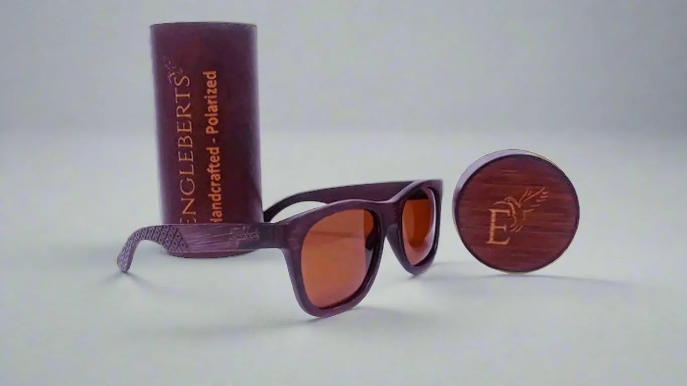 Handcrafted Natural Bamboo Sunglasses & Jewelry Protective Case