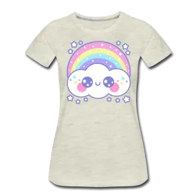 Happy Rainbow Cloud Women’s Premium T-Shirt