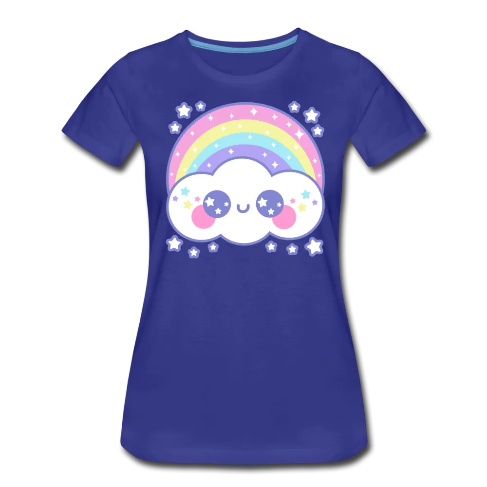 Happy Rainbow Cloud Women’s Premium T-Shirt