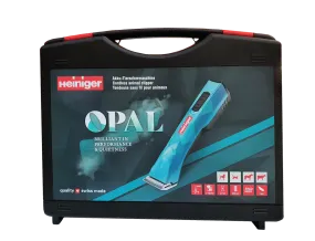 Heiniger Opal 2 Speed Clipper Vet Deluxe Pack w. 2 batteries & case