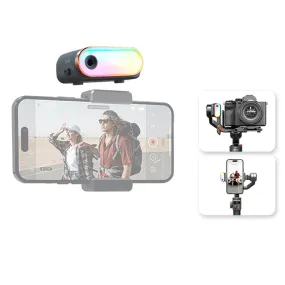 Hohem MTK-L02 AI Tracker Magnetic Fill Light CCT/RGB with Integrated AI Vision Sensor for iSteady M6 & MT2 Camera Gimbal