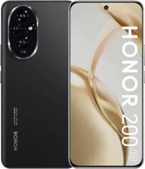 Honor 200 Dual Card Open Market Ver. GB Charger, 12GB & 256GB, Black