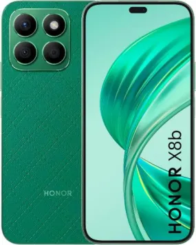 Honor X8b, 8GB & 256GB, Dual Card Open Market Ver. GB Charger, Glamorous Green