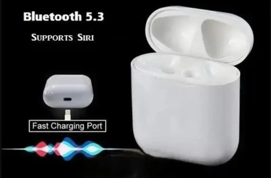 i12 Earbuds with Charging Case Support All Smartphones & Tablet