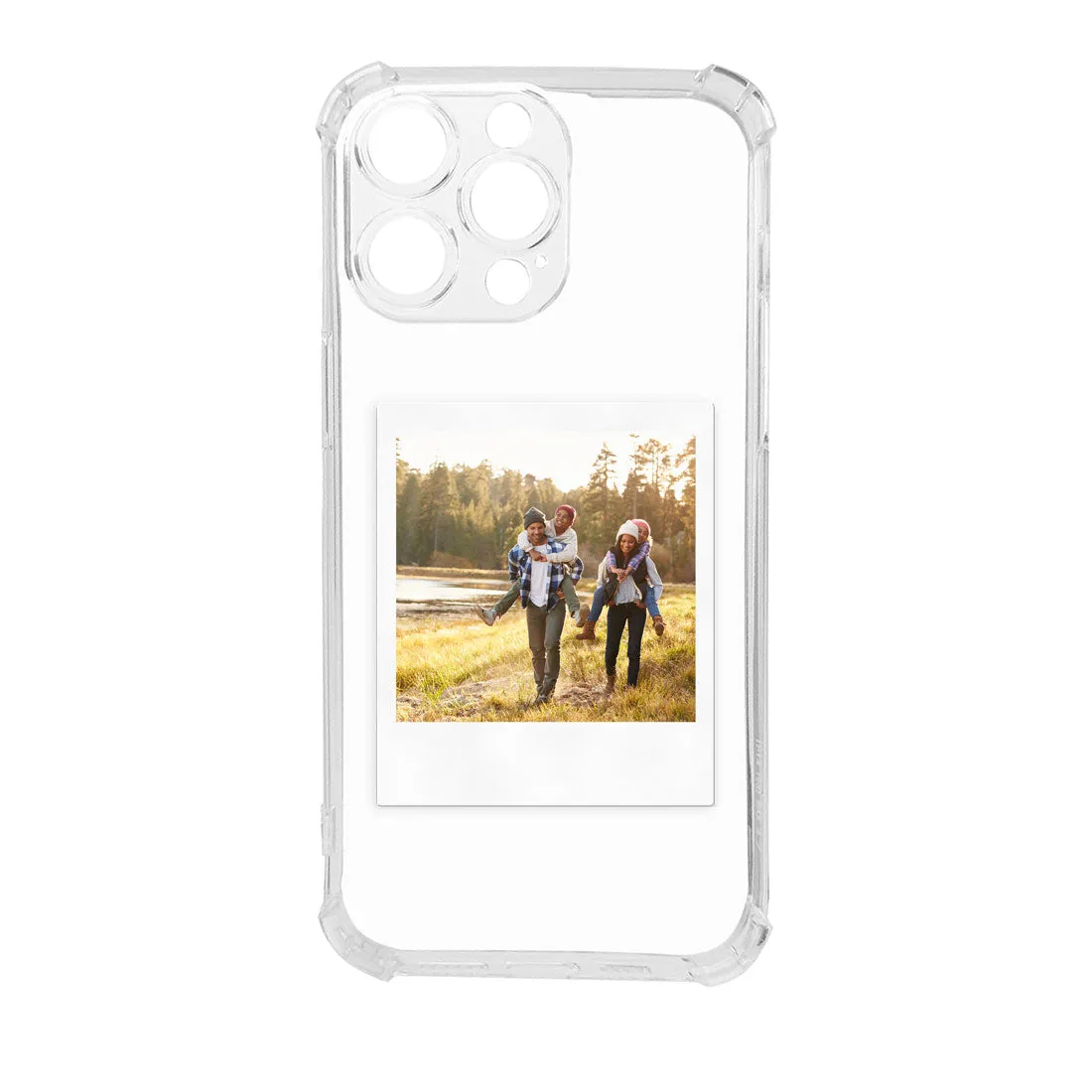 IPhone 14pro Back Cover with Camera Protection - Personalized Clear Cover with Photo