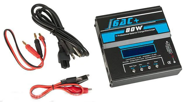 Ipower 6AC PRO 80W/5A Computer Battery Balancer Charger (NiCd NiMh Lipoly LiIon LiMn)