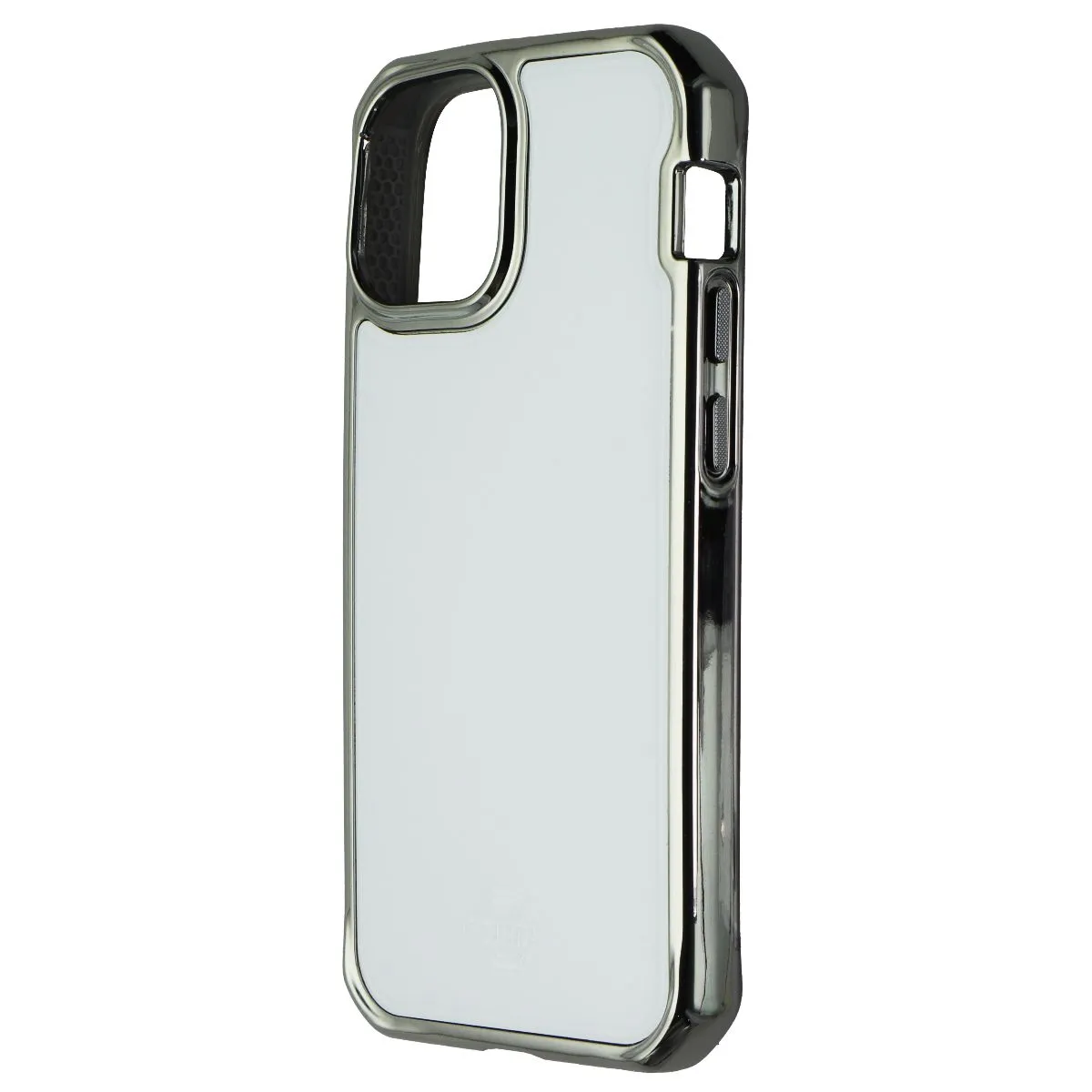 ITSKINS Hybrid Glass Series Case for Apple iPhone 13 Mini/12 Mini - Silver