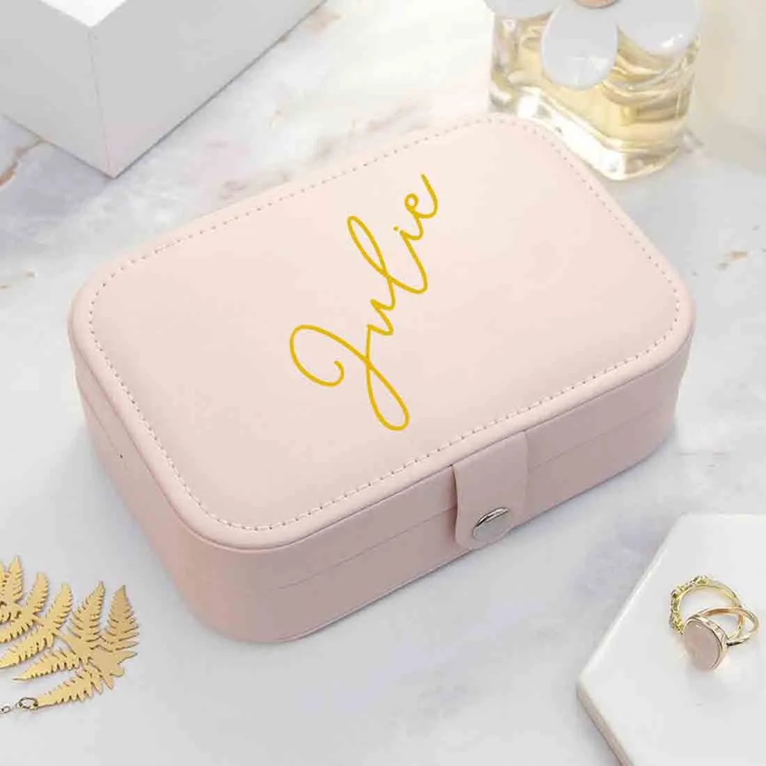 Jewellery Box Customized for Travel Storage Case for Rings Earrings and Pendants