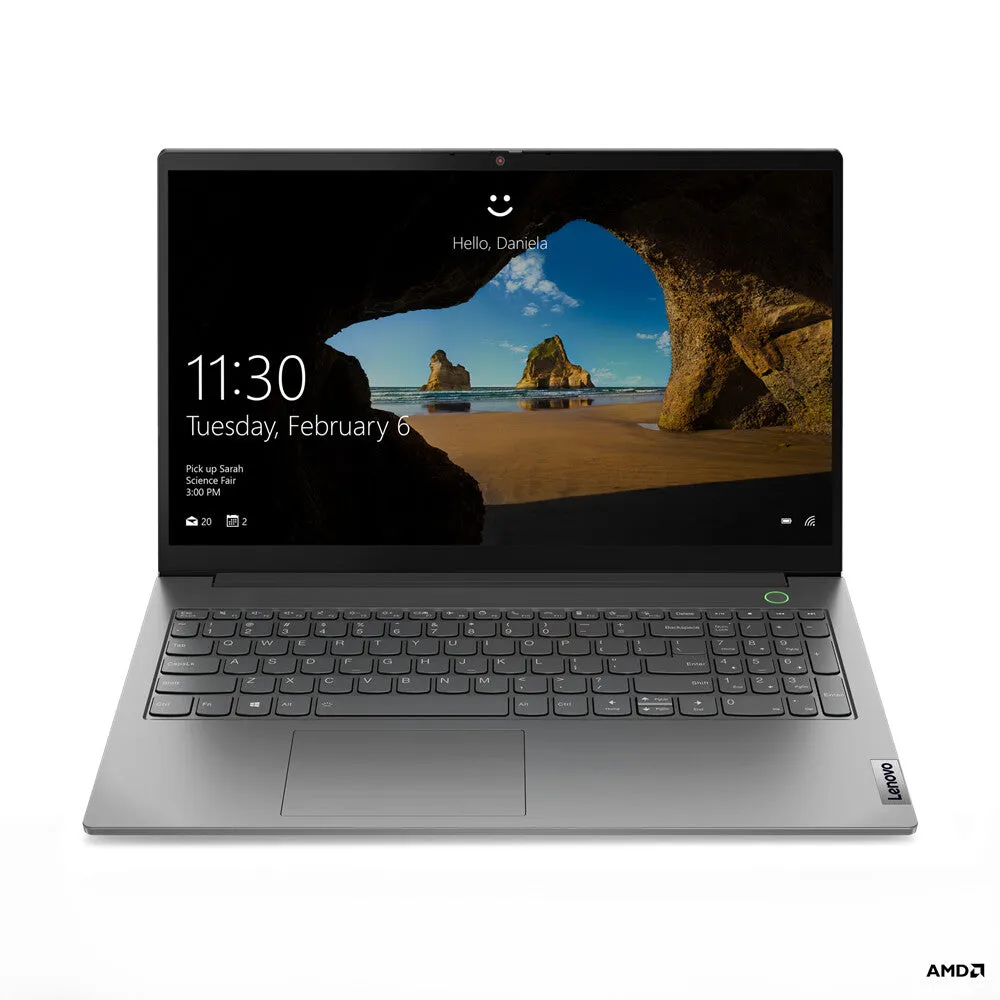 Lenovo ThinkBook 15 G3 ACL AMD Ryzen™ 5 5500U Laptop 39.6 cm (15.6") Full HD 8 GB DDR4-SDRAM 256 GB SSD Wi-Fi 6 (802.11ax) Windows 11 Pro Grey