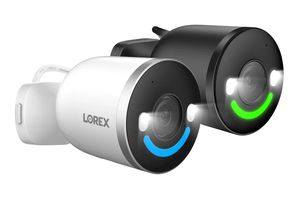 Lorex W881AAD-E 4K Indoor/Outdoor Wi-Fi Security Camera with Smart Security Lighting